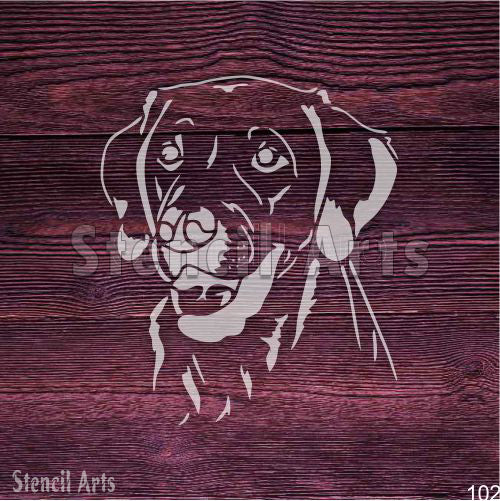 Dog Versatile Craft Stencil - Scrapbooking, Cardmaking & More