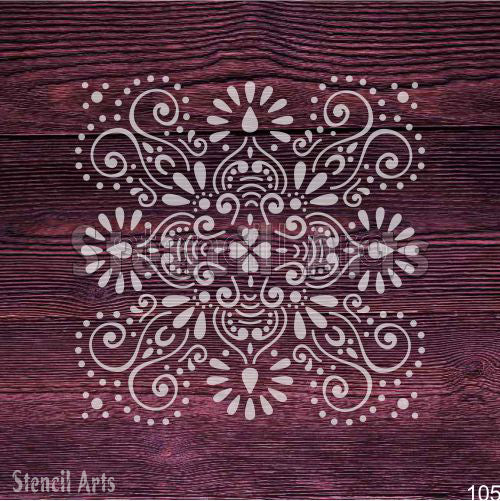 Lotus Harmony Katmanlama Şablonu - Duvar Sanatı ve Albümler için İdeal