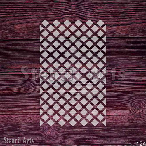 Artisan Arcs Pattern Durable Reusable Stencil for DIY Art & Crafting