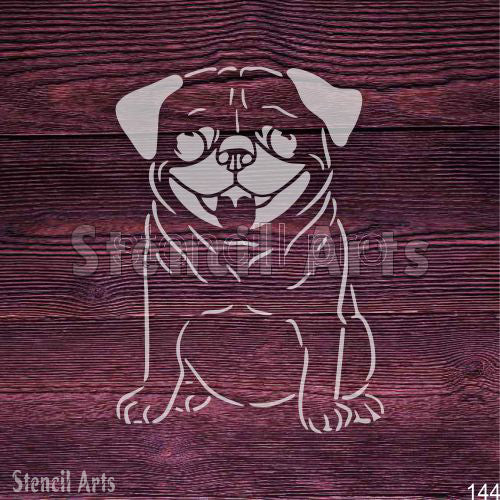 Dog DIY Art Stencil for Fabric, Wood, & Walls