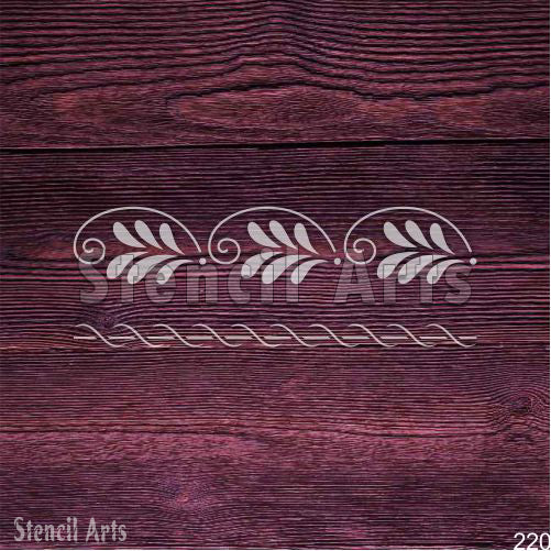 Panel Border Stencil – Reusable Elegant Frame Design for Walls, Furniture & Crafts