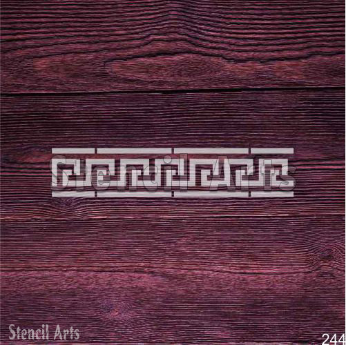 Varsace Border Stencil for Custom & Wall Art | StencilArts