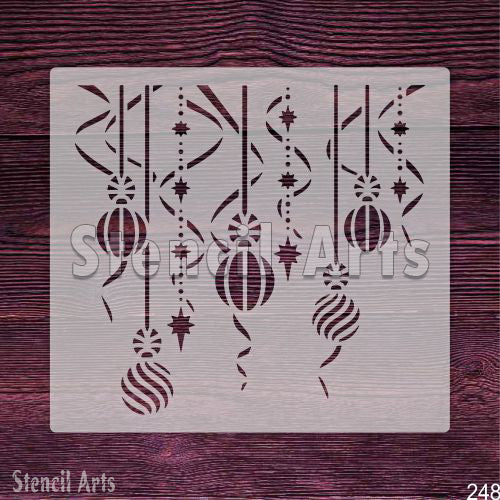 Decor Light Balloons Stencil for Festive DIY | StencilArts