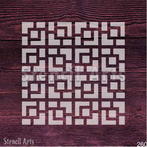 Mosaic Ceramic Art Stencil for DIY & Décor | StencilArts