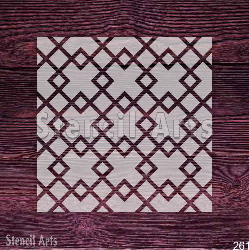 Custom Seamless Pattern Stencil for DIY Walls & Crafts | StencilArts