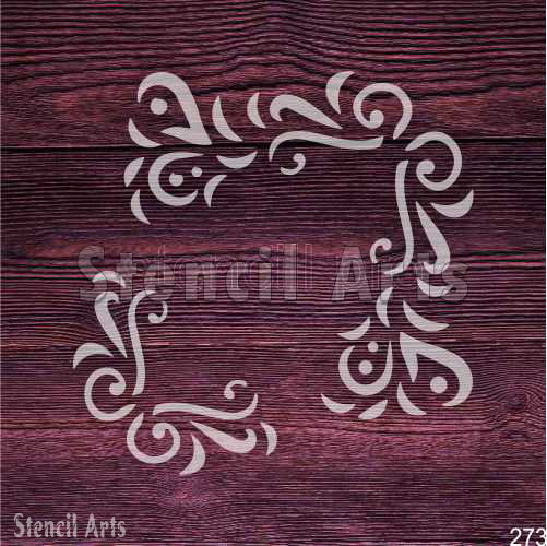 Boho Corner Patterns – DIY Boho Chic Stencils | StencilArts
