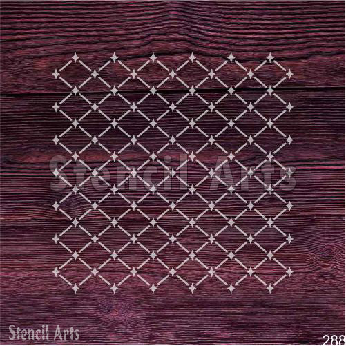 StencilArts GridMaster Elite – Custom Geometric DIY Stencil
