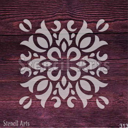 Modern Trellis Stencil - Geometric Design for Walls & Crafts