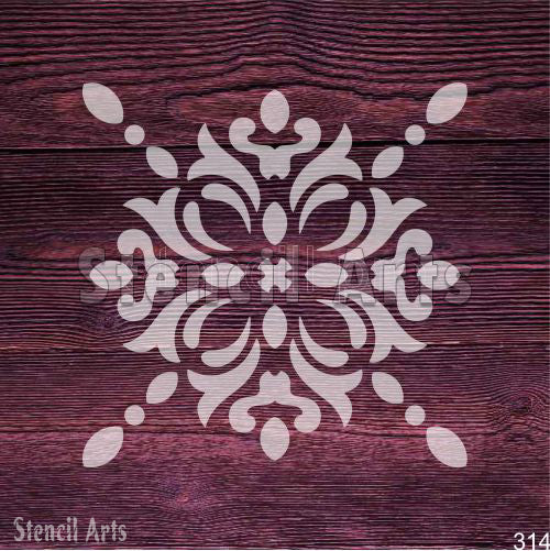 Dayka Tile Stencil - Bohemian Design for Walls & Decor