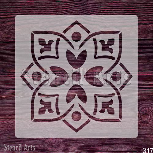 Celtic Knot Stencil - Intricate Geometric Design for DIY Decor