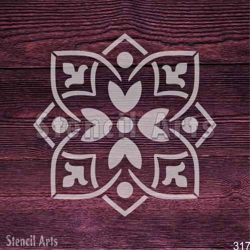Celtic Knot Stencil - Intricate Geometric Design for DIY Decor