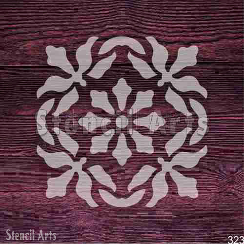 Tile Stencil - Decorative Pattern for Walls & Crafts