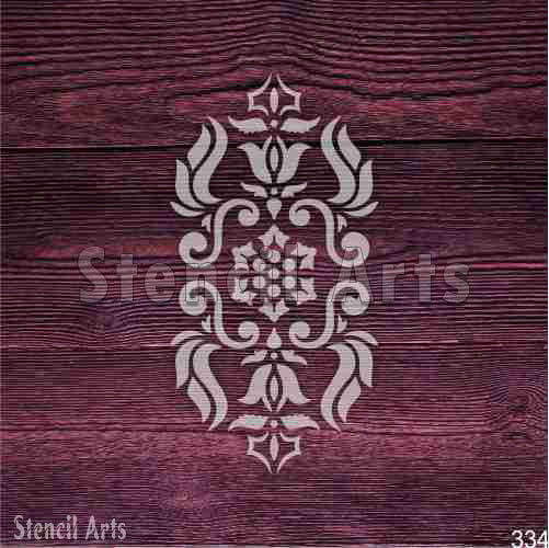 Damask Stencil - Elegant & Classic Design for DIY Decor
