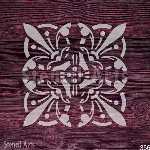 Botanical Bliss Stencil for Art, Crafting & Scrapbooking Projects