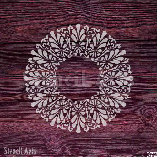 Greek Key Frame Border Stencil for Crafting and Home Decor