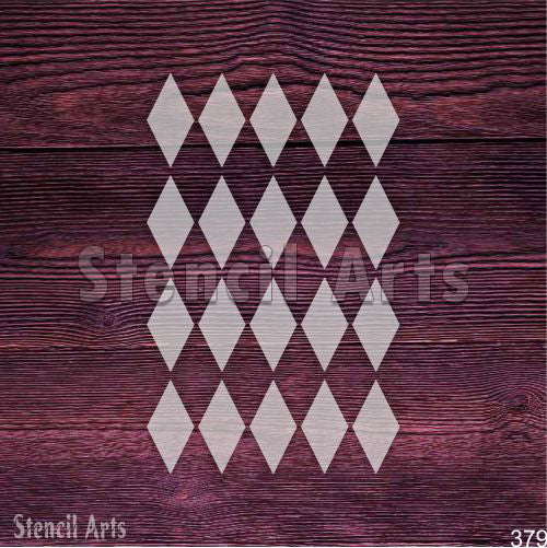 Diamond Pattern Stencil for Creative Crafting Projects