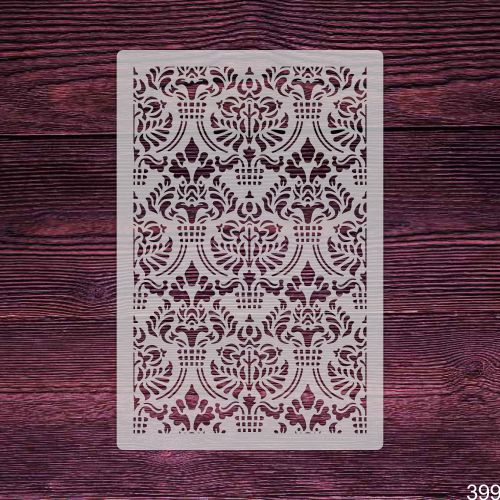 Majestic Motif Damask Stencil – Reusable Royal Wall Decor by Stencil Arts