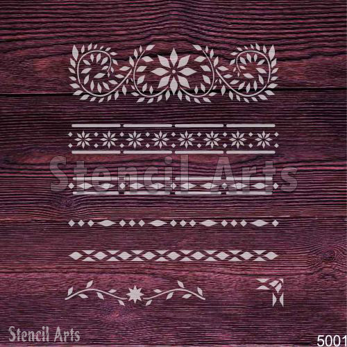 Jaipur Furniture Stencil - Premium Decorative Stencils for DIY Home Decor