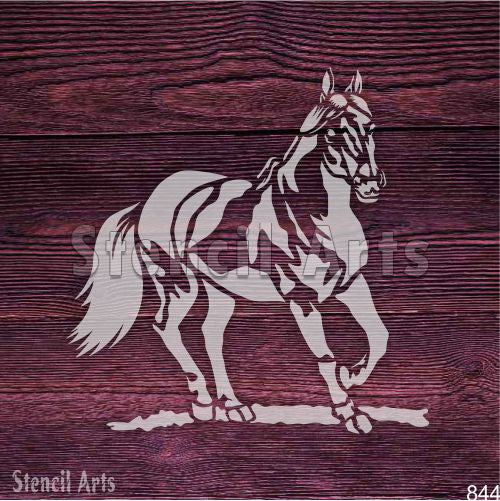 Horse Stencil – Majestic Animal Silhouette for Wall Art, Crafts & DIY Projects