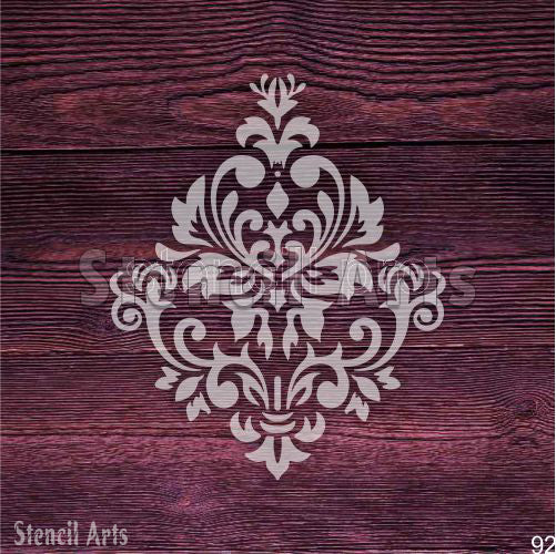 Damask Stencil – Classic Design for Elegant Wall & Home Decor