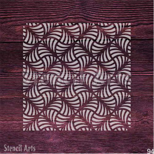 Glowing Trellis Pattern Stencil – Elegant & Intricate Design for Home Décor