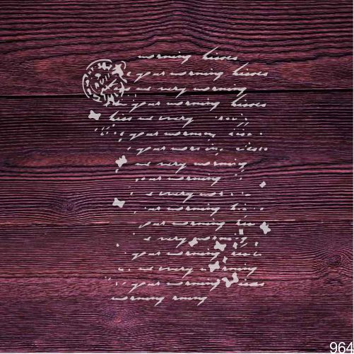 English Script Stencil – Elegant Cursive Lettering Stencil for DIY Decor by Stencil Arts
