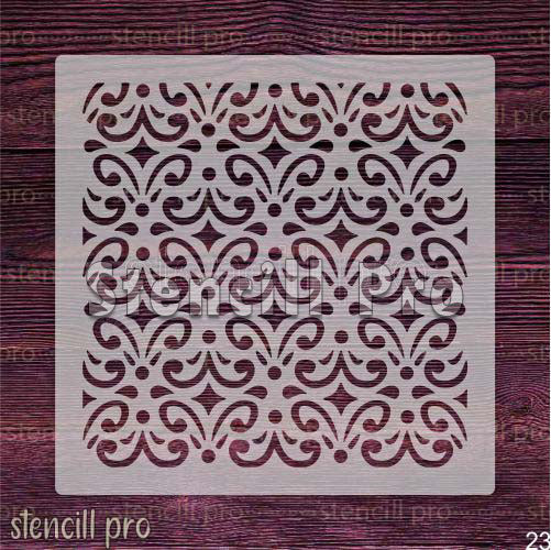 Woven Whimsy Multi-Surface Stencil for Painting Projects