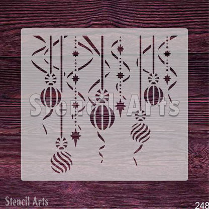 Decor Light Balloons Stencil for Festive DIY | StencilArts