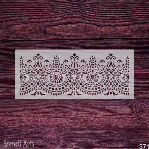 Cake Border Stencils for Painting - Perfect for Decorating Cakes