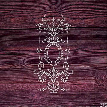 Miss Stencils Marie Antoinette Decorative Stencil for Crafting and Home Decor
