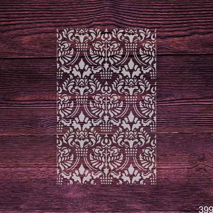 Majestic Motif Damask Stencil – Reusable Royal Wall Decor by Stencil Arts