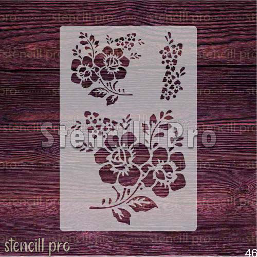 Sanat, Ev ve El Sanatları için Buket Güzellik Çiçek Şablonu