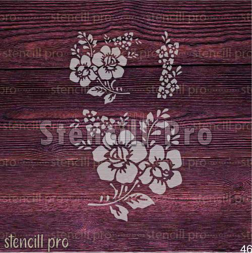 Sanat, Ev ve El Sanatları için Buket Güzellik Çiçek Şablonu