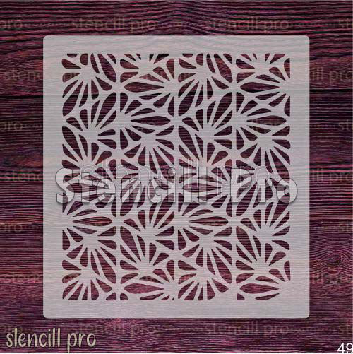 Elmas Örgü Desenli Dayanıklı Tekrar Kullanılabilir Şablon Kendin Yap Sanat ve El Sanatları İçin