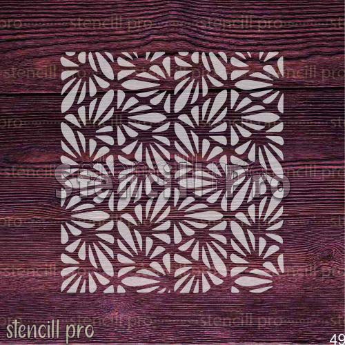 Elmas Örgü Desenli Dayanıklı Tekrar Kullanılabilir Şablon Kendin Yap Sanat ve El Sanatları İçin