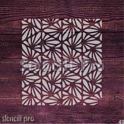 Elmas Örgü Desenli Dayanıklı Tekrar Kullanılabilir Şablon Kendin Yap Sanat ve El Sanatları İçin