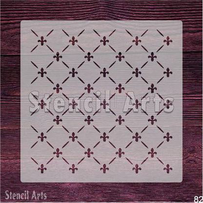 Rustic Vibes Pattern DIY Stencil for Art, Wall, and Floor Painting