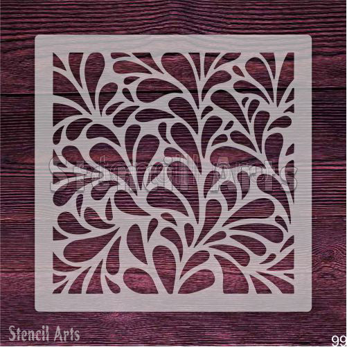 Radiant Chevron Pattern Reusable Art Stencil for Home Wall Painting and Crafts