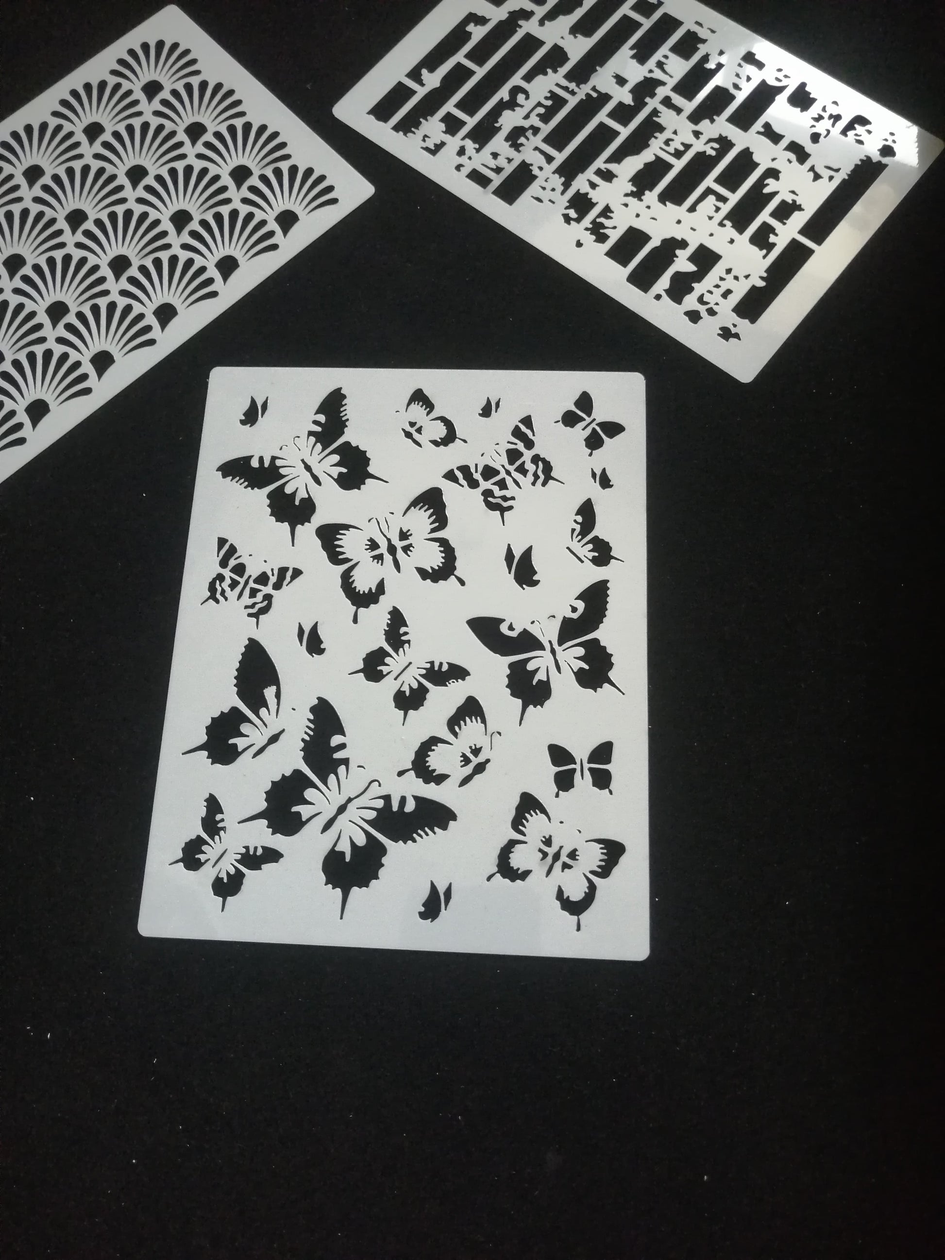 Flying Butterfly Stencil for Precision Painting by Stencilarts - Stencil Arts